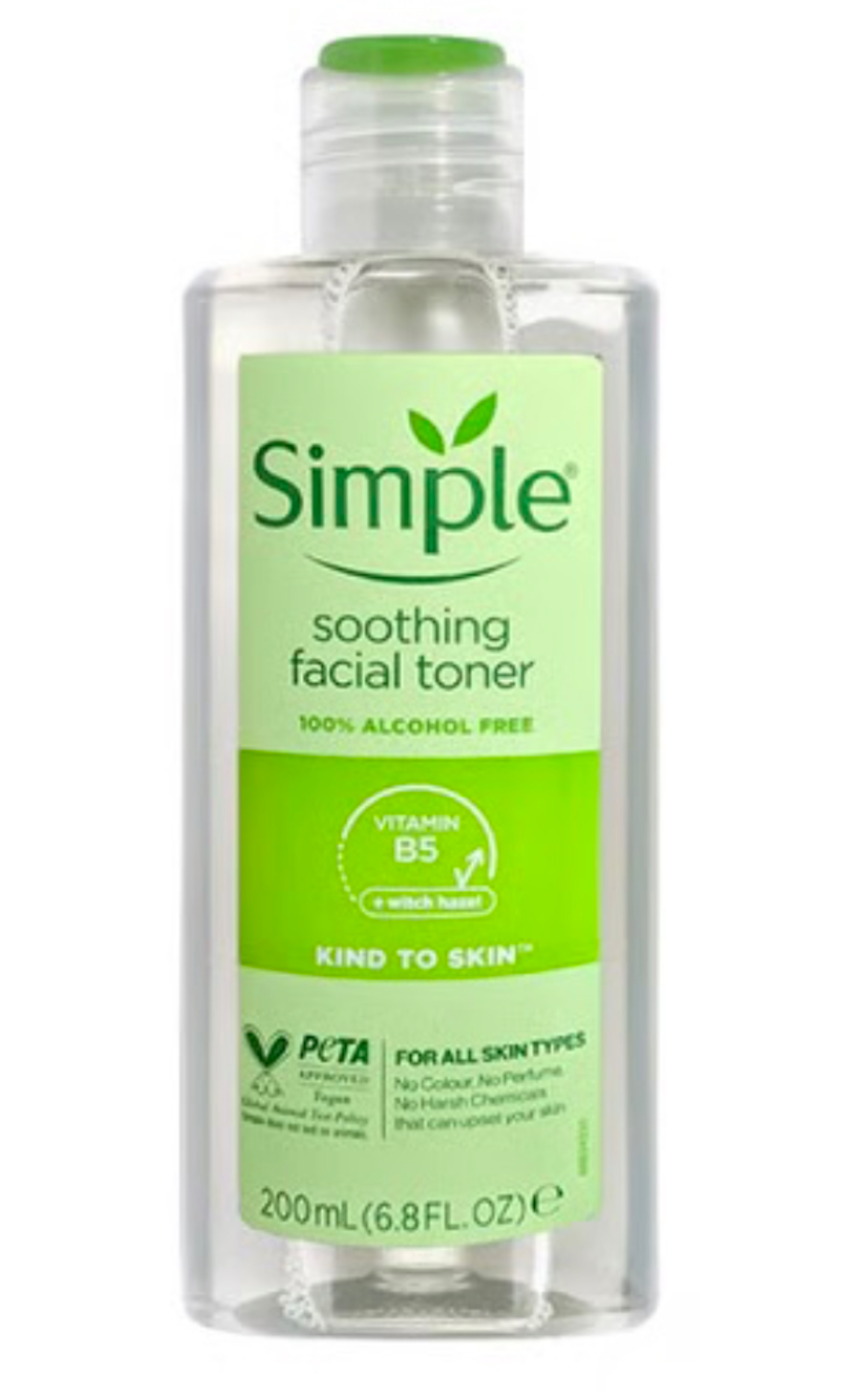 تونر پاک کننده صورت مدل soothing حاوی ویتامین B5 حجم 200 ml