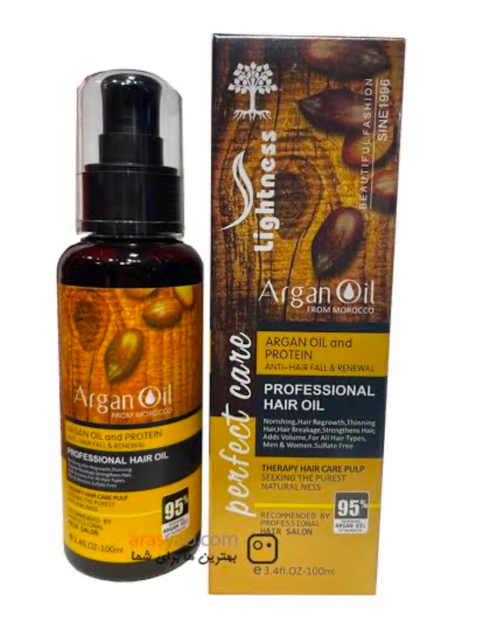 روغن مو آرگان  اصلي ١٠٠ميل