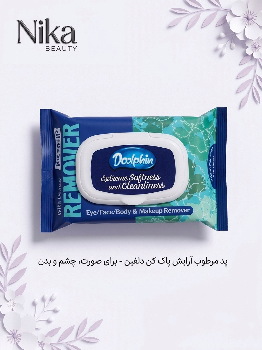 دستمال مرطوب ۲۴ عددی دلفین