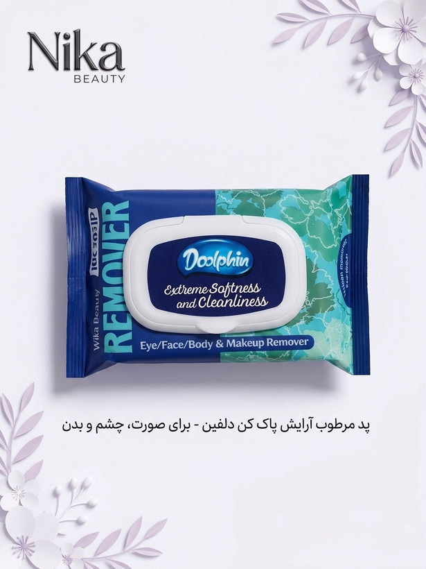 دستمال مرطوب ۲۴ عددی دلفین