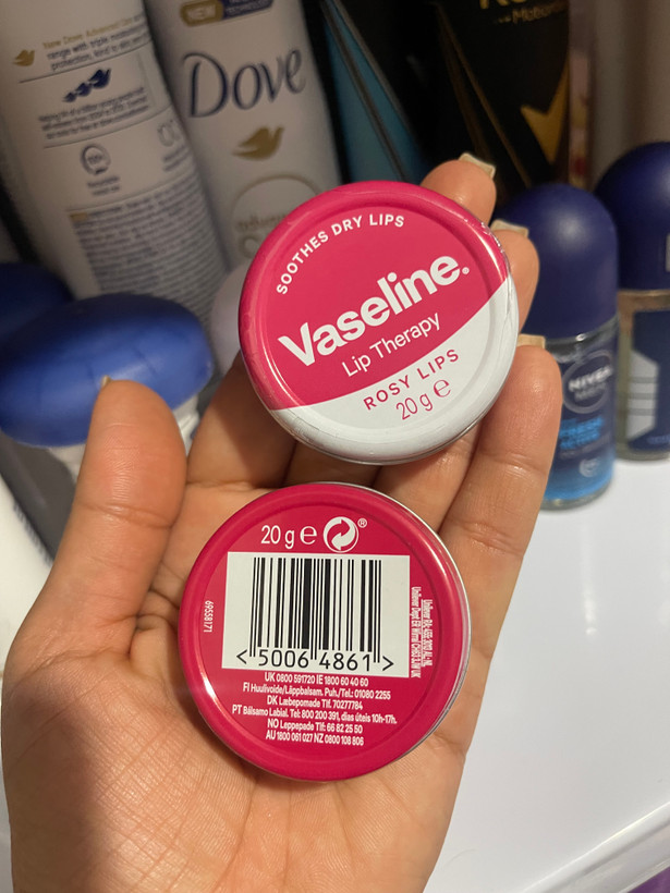 بالم لب سکه ای 20g اصلی lips Thrapy rosy lips