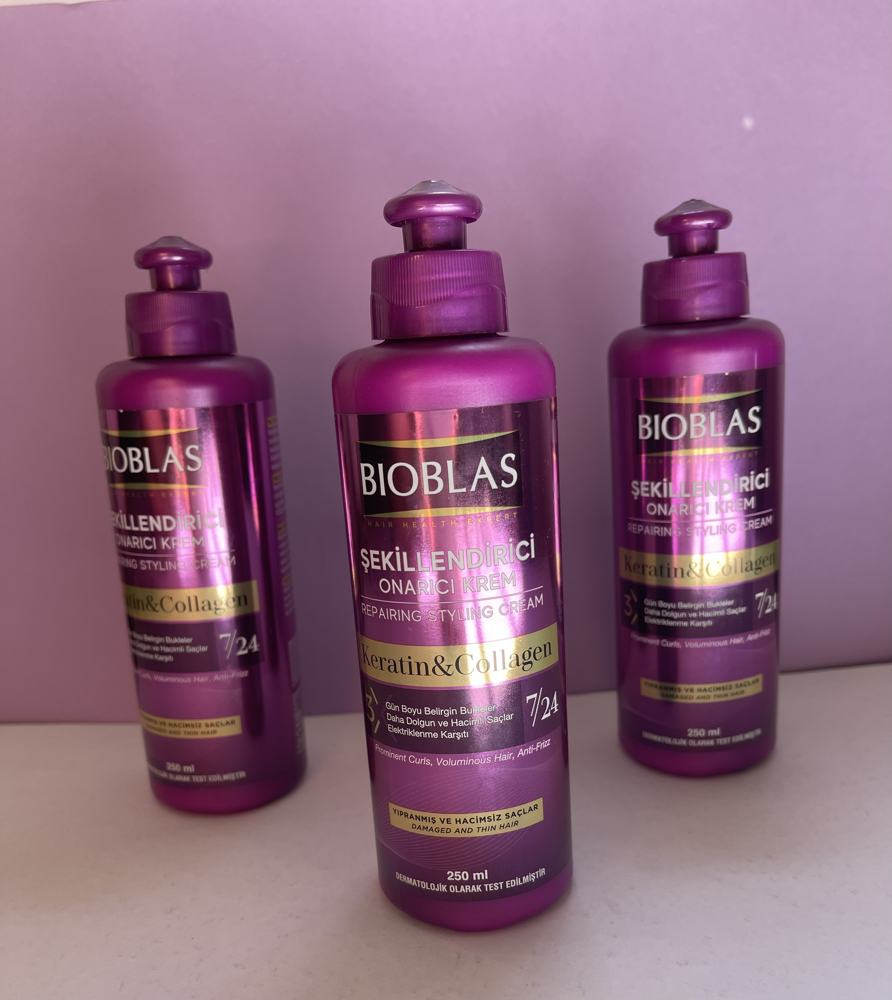 کرم موی کراتین و کلاژن Bioblas ترک