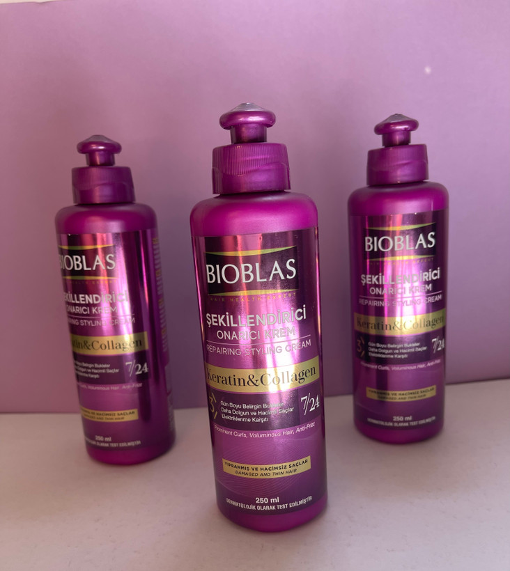 کرم موی کراتین و کلاژن Bioblas ترک