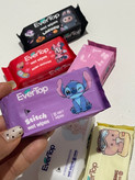دستمال مرطوب فانتزی مسافرتی 8 عددی EverTop